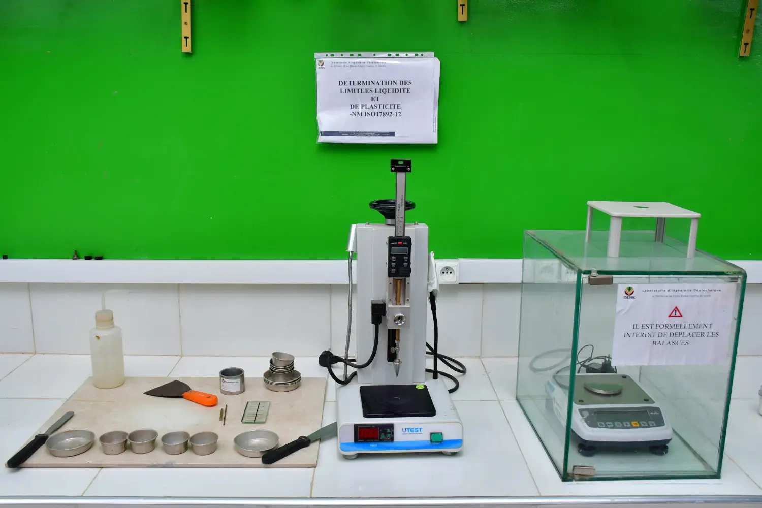 materiel Labo geotechnique casablanca